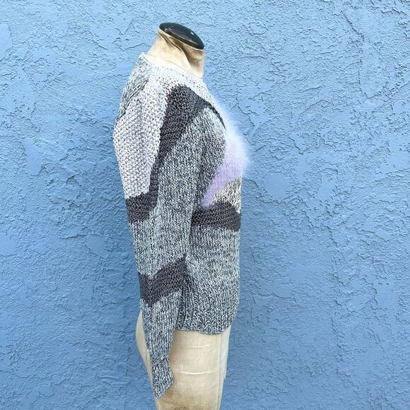 80s Sweater by Antonella Preve Mohair/Angora - Picture 5 of 8